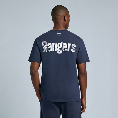 GAME 7 x Rangers Centennial Graffiti Spray Tee - Back View
