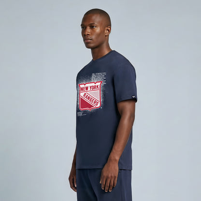 GAME 7 x Rangers Centennial Graffiti Spray Tee - Side View