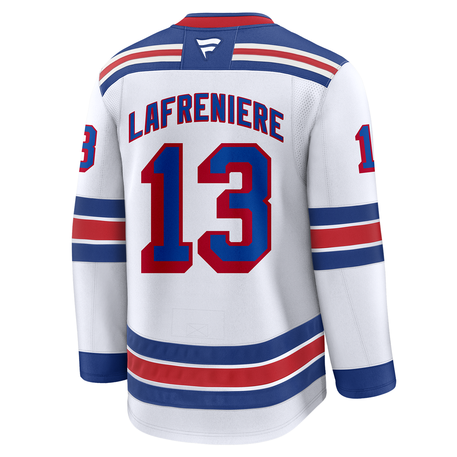 Alexis Lafrenière Fanatics Authentic Road Jersey - Back View