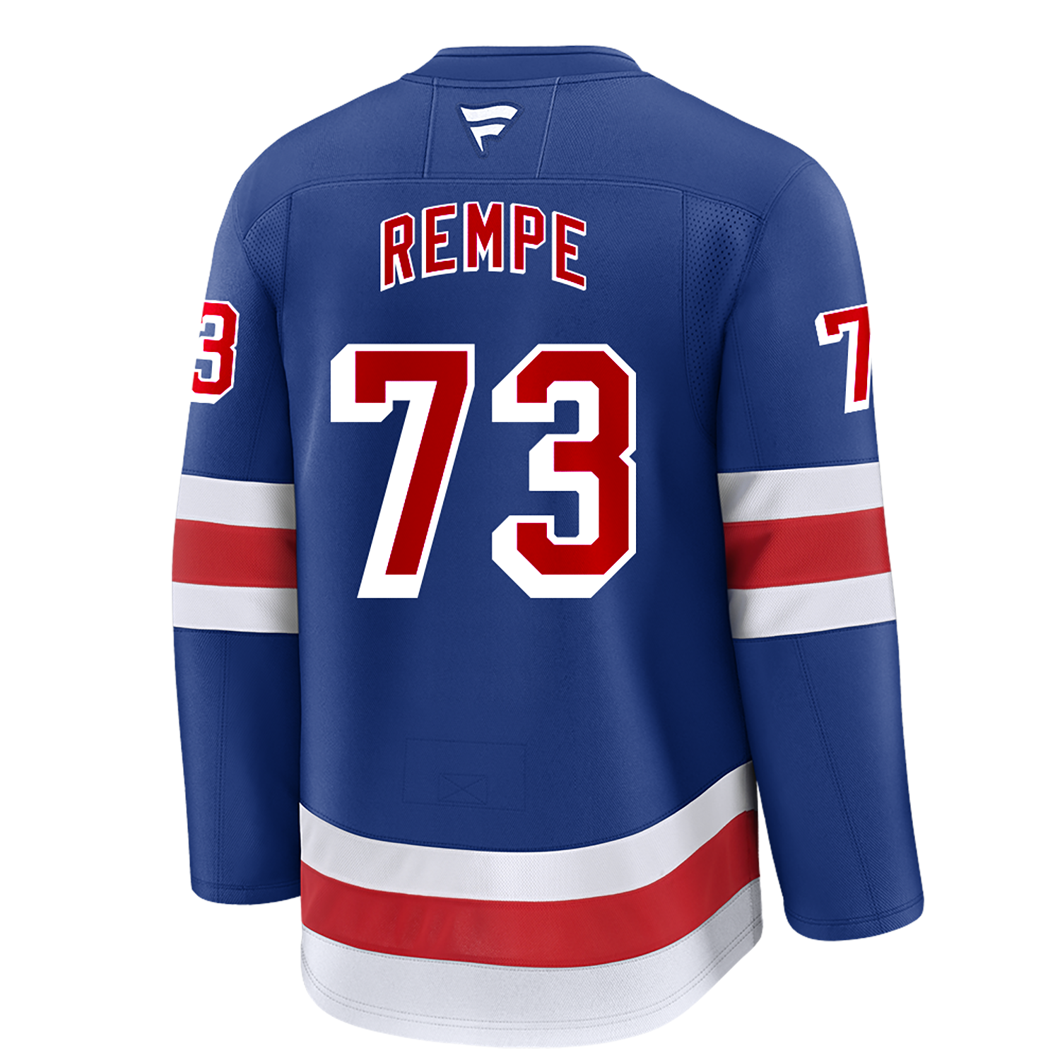 Matt Rempe Fanatics Premium Home Jersey - Back View