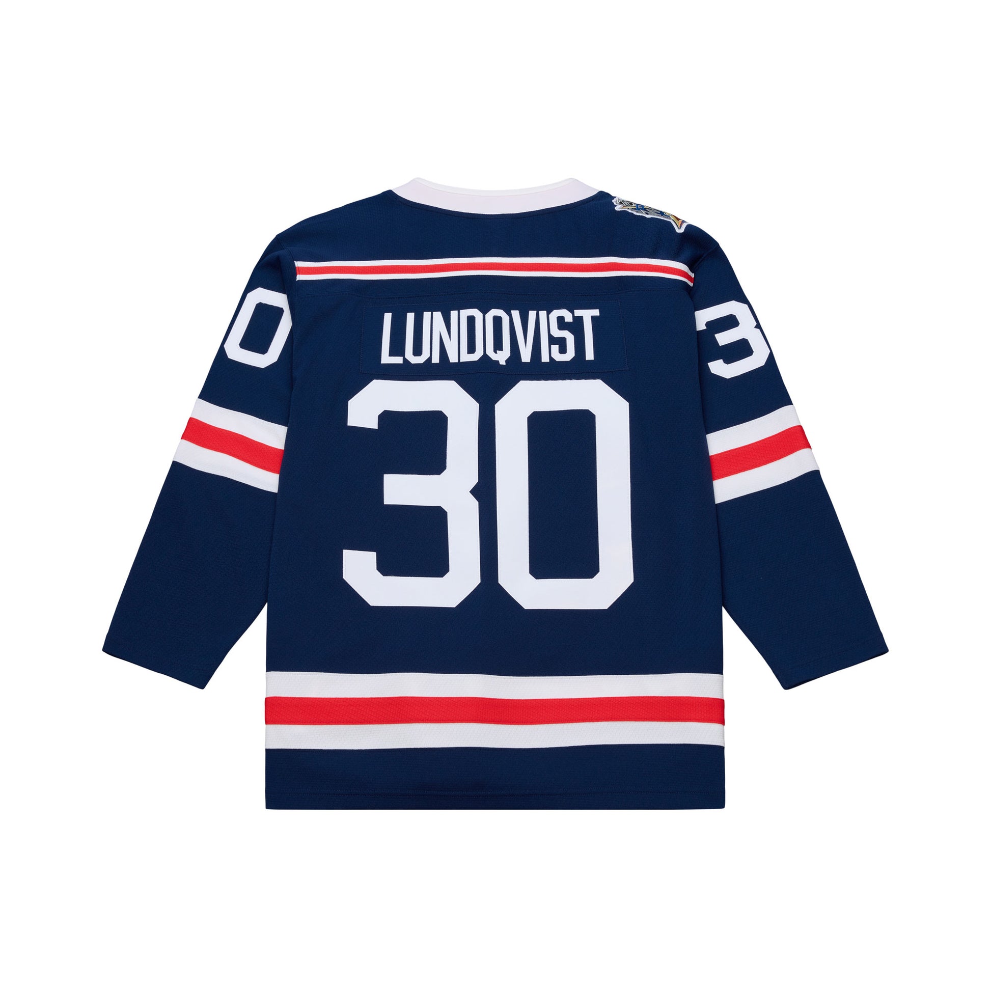 Mitchell & Ness Rangers Henrik Lundqvist 2018 Winter Classic Power Play Jersey - Back View