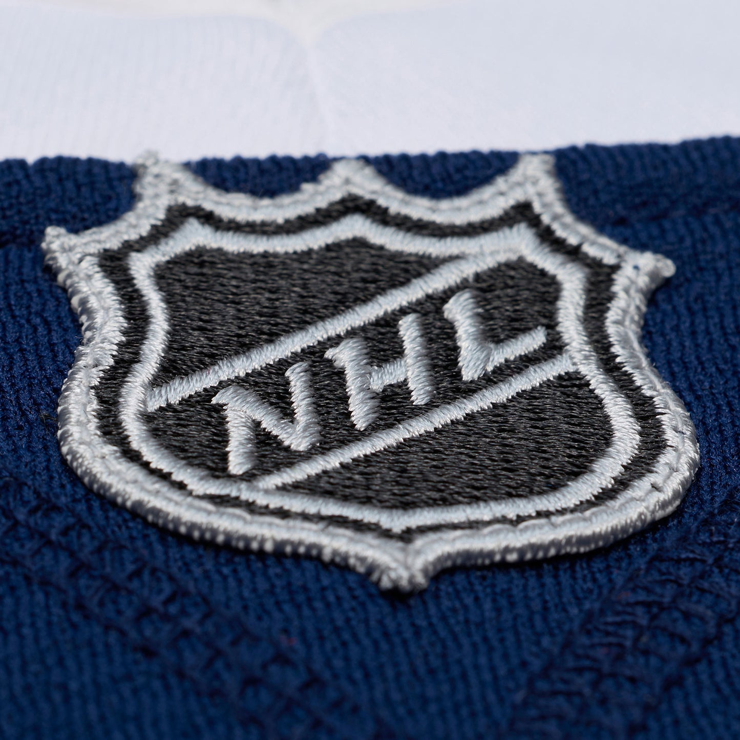Mitchell & Ness Rangers Henrik Lundqvist 2018 Winter Classic Power Play Jersey - Patch View