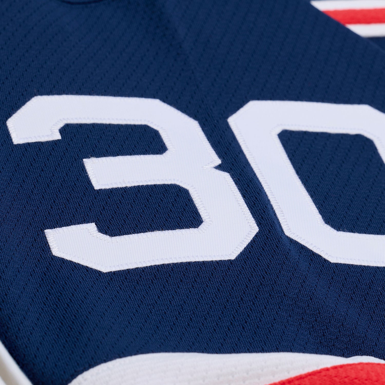 Mitchell & Ness Rangers Henrik Lundqvist 2018 Winter Classic Power Play Jersey - Number View