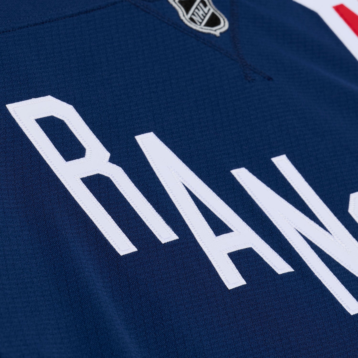 Mitchell & Ness Rangers Henrik Lundqvist 2018 Winter Classic Power Play Jersey - Letters View