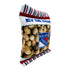 New York Rangers Pet Peanut Bag Toy - Angled Right View
