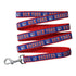 New York Rangers Pet Satin Leash - In Blue - Main View