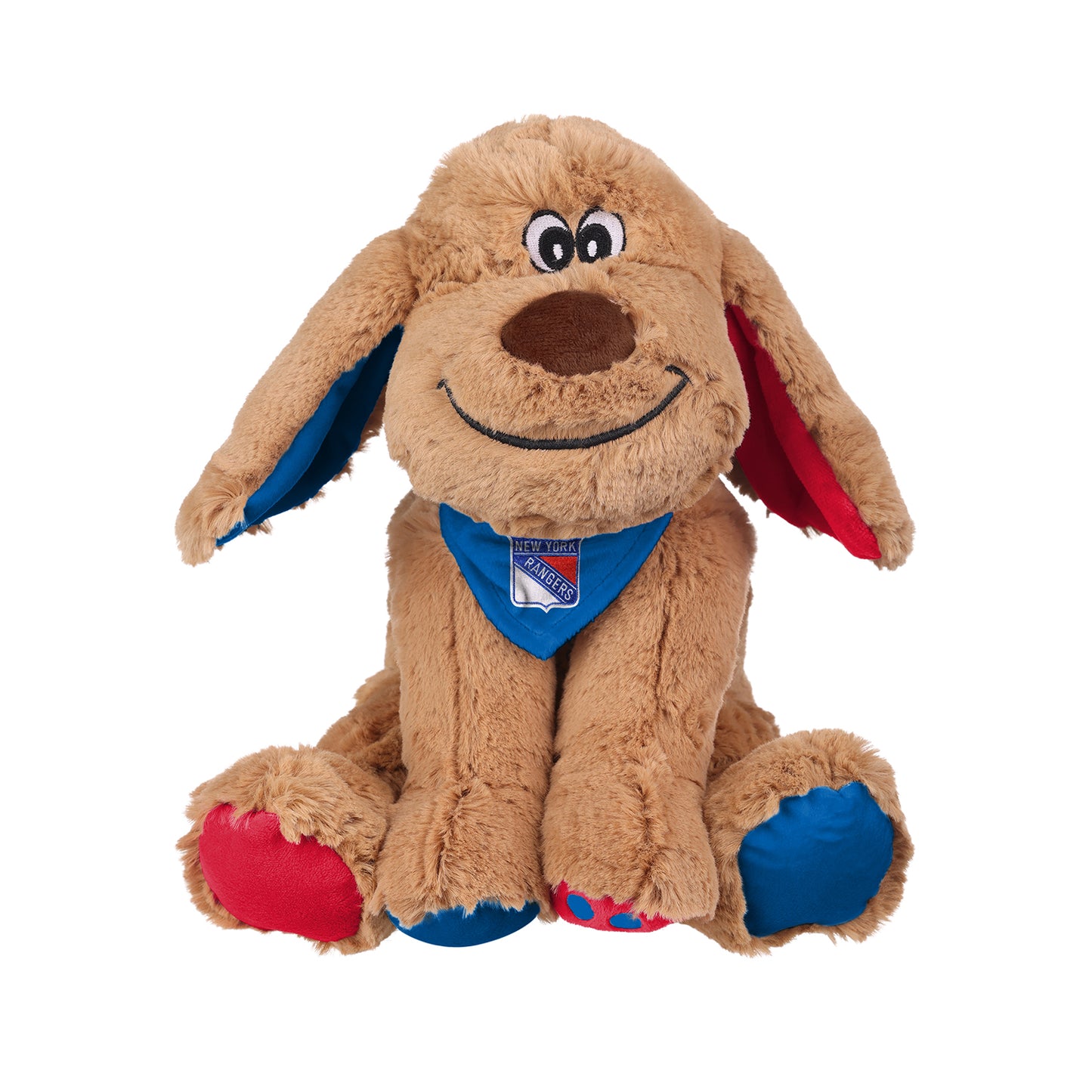 Rangers 10" Floppy Ear Dog Plush - Front View