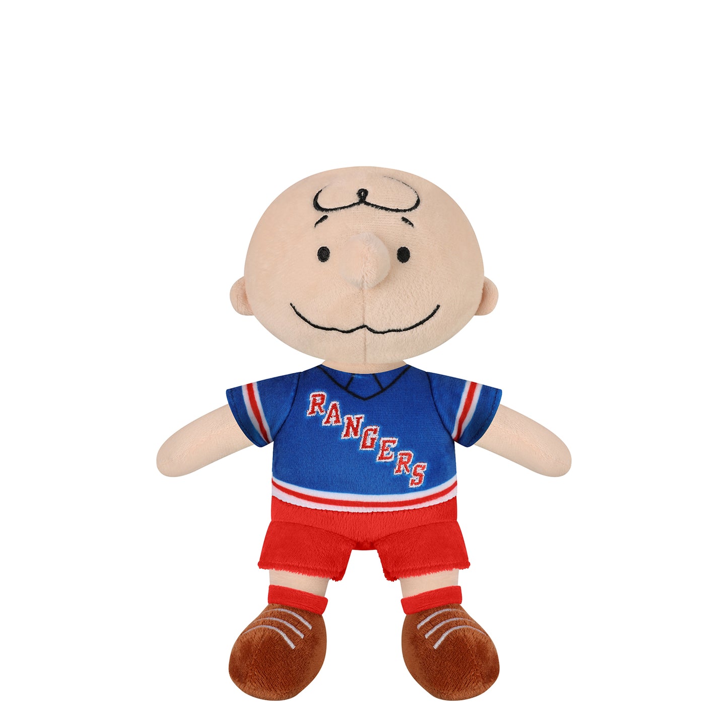 Rangers 10" Charlie Brown Plush - Front View