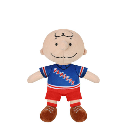Rangers 10" Charlie Brown Plush - Front View