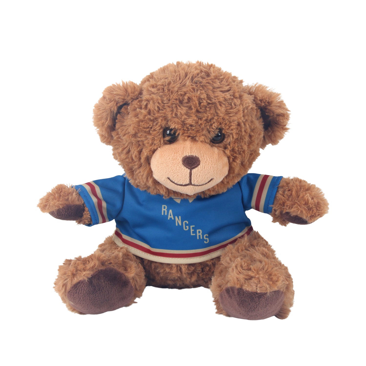 Rangers 10" Seated Centennial Jersey Bear - Front View