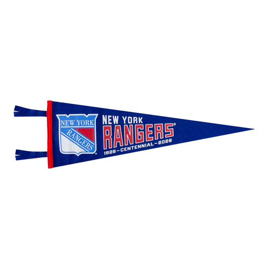Oxford Pennant Rangers Centennial Hero Graphic 9" x 27" Pennant