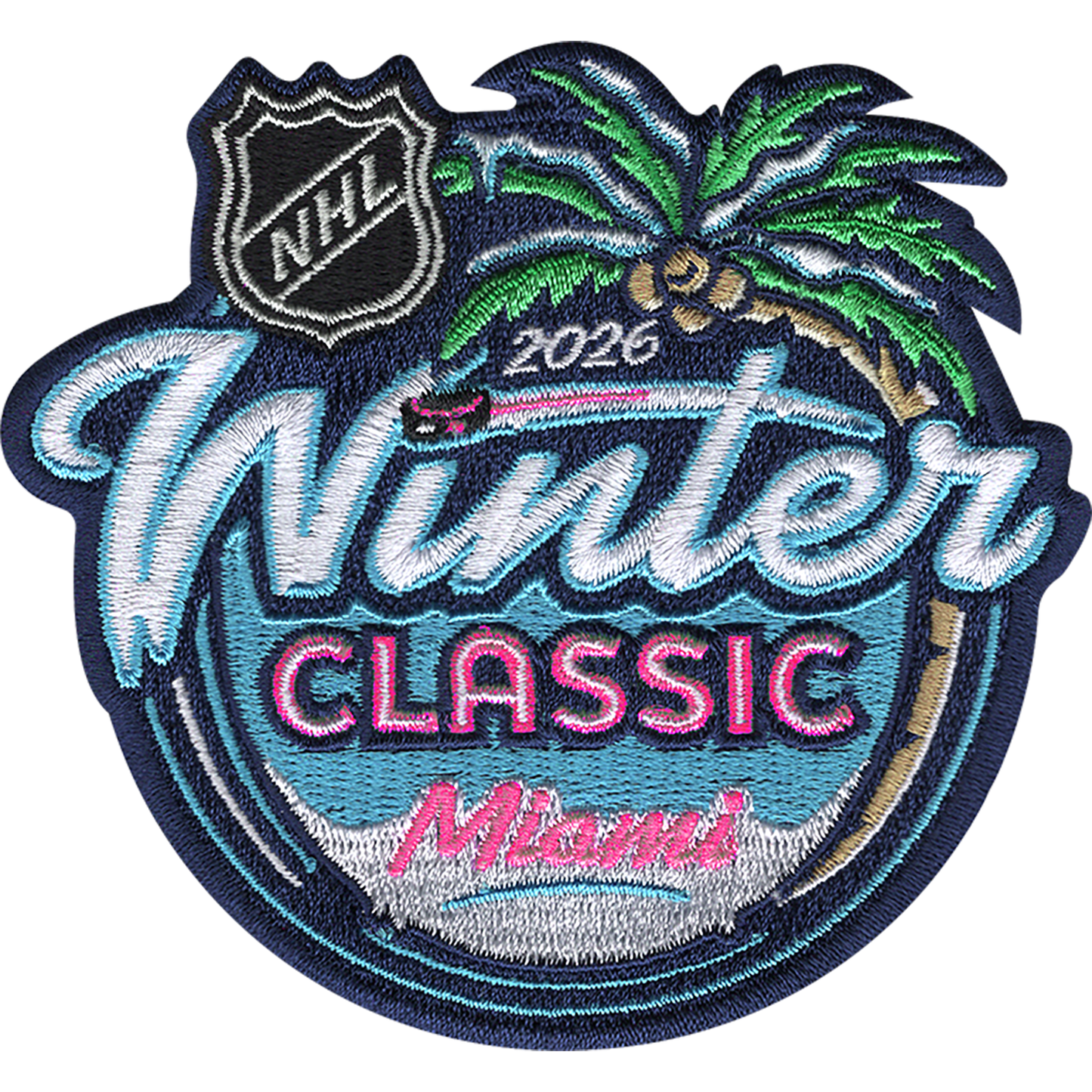 Winter Classic 2026 Official Event Patch - Front View