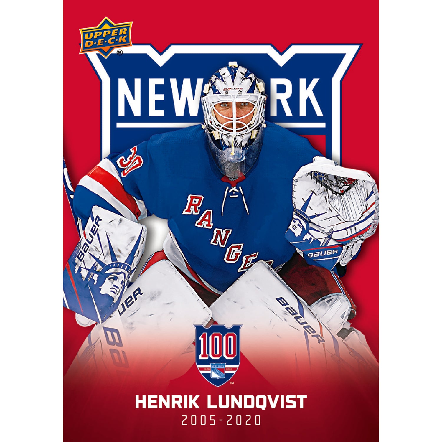2025-26 Upper Deck New York Rangers Centennial Box Set - Card View