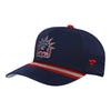 Youth Rangers Reverse Retro Structured Adjustable Hat in Navy - Left View