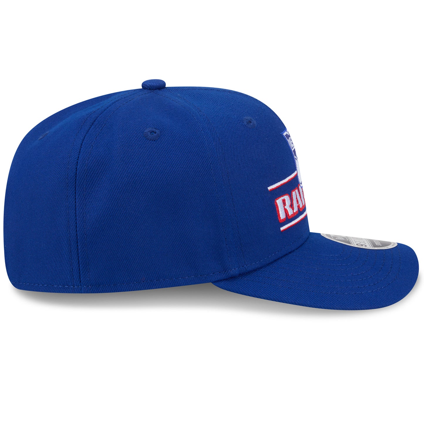 Youth New Era Rangers Stated 970 Stretch Snapback Royal - Side View
