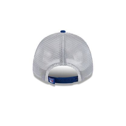 Youth New Era Rangers Royal 940 Trucker Adjustable - Back View
