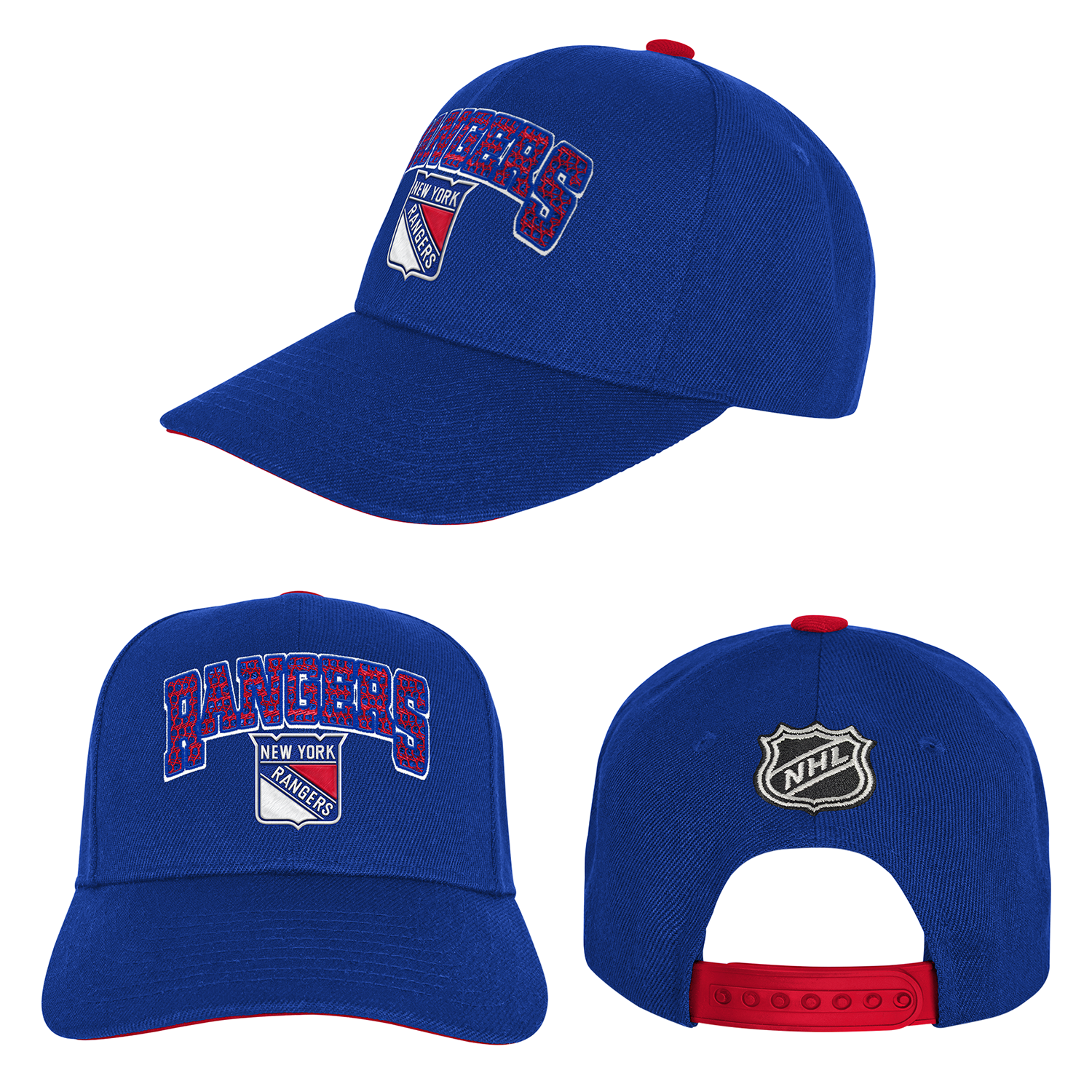 Youth Rangers Essentials Procrown Adjustable Snapback - Full View
