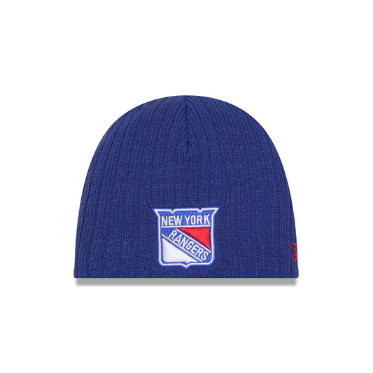 Infant New Era Rangers Royal Beanie - Front View