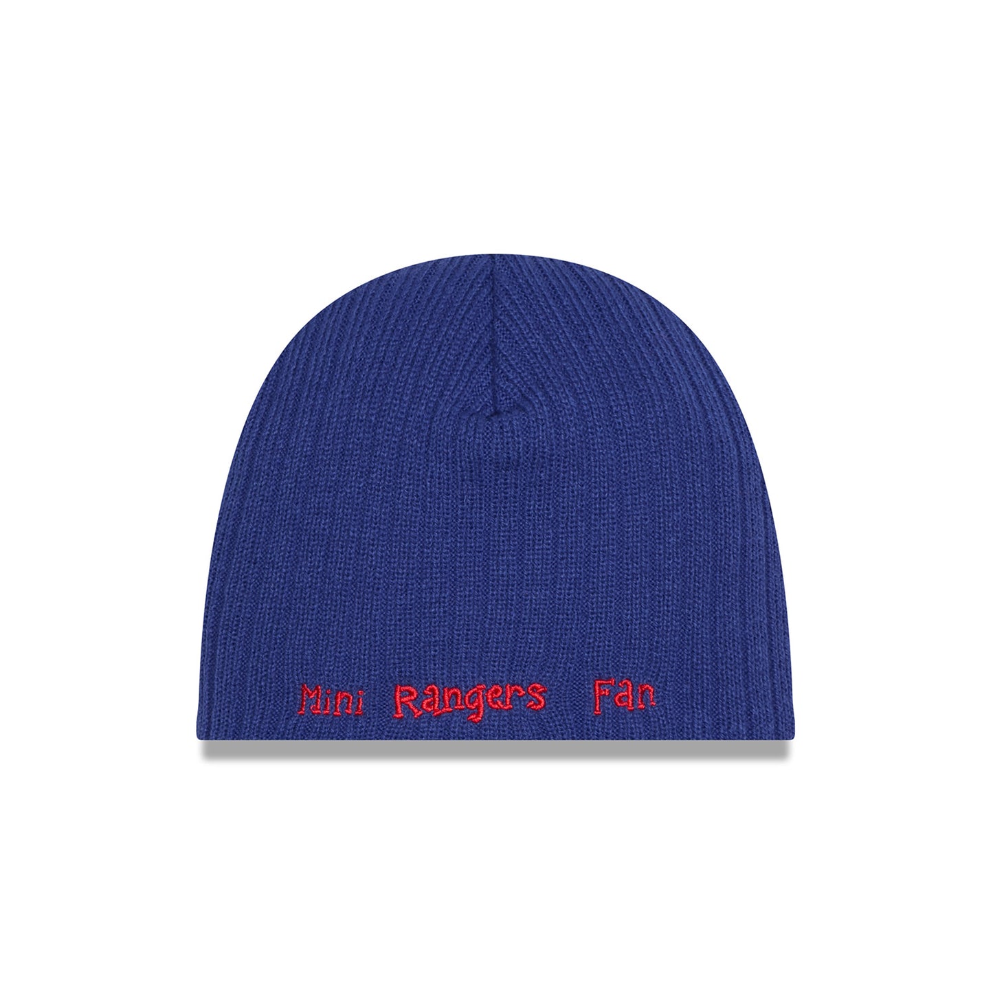 Infant New Era Rangers Royal Beanie - Back View