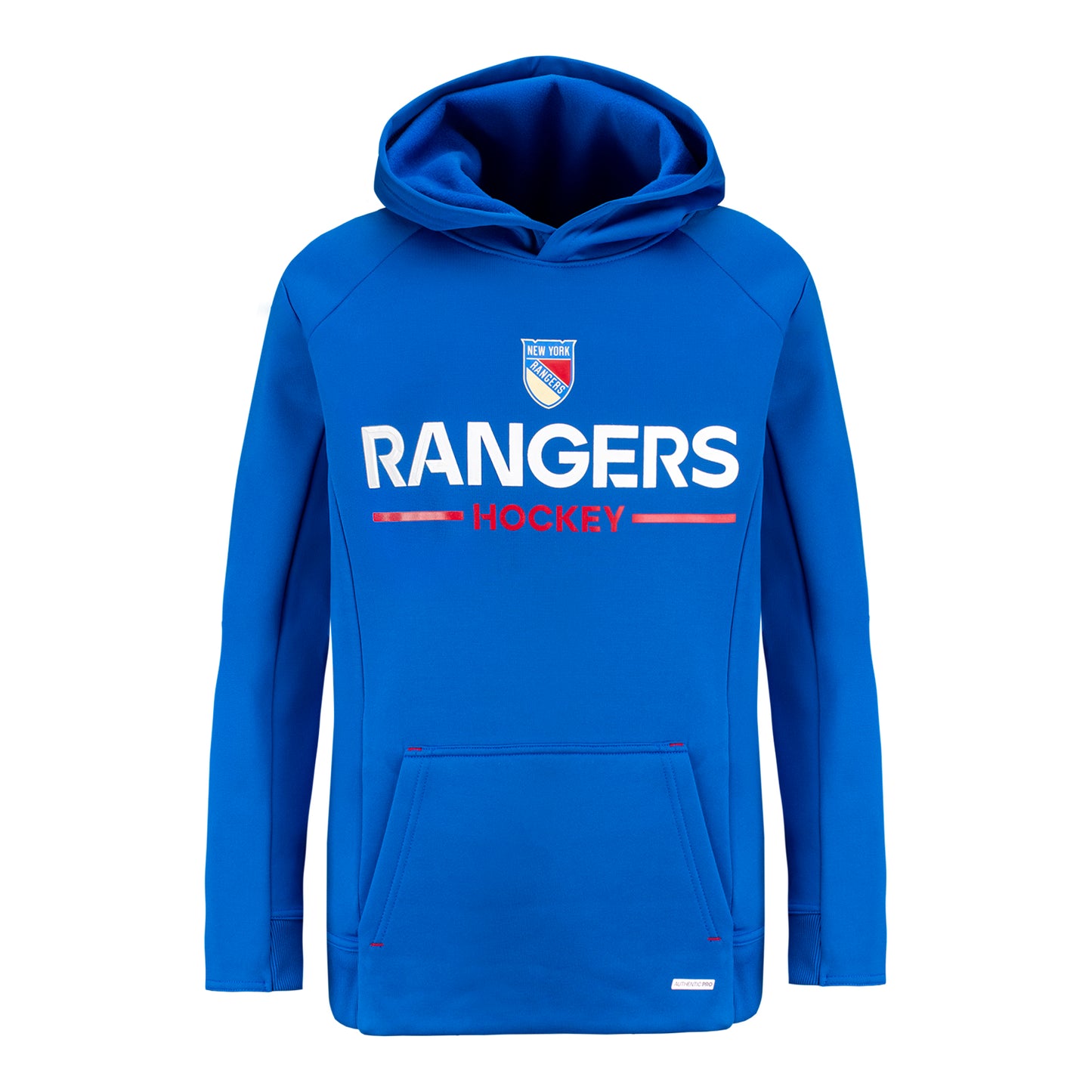 Youth Rangers Centennial Authentic Pro Rink Hoodie