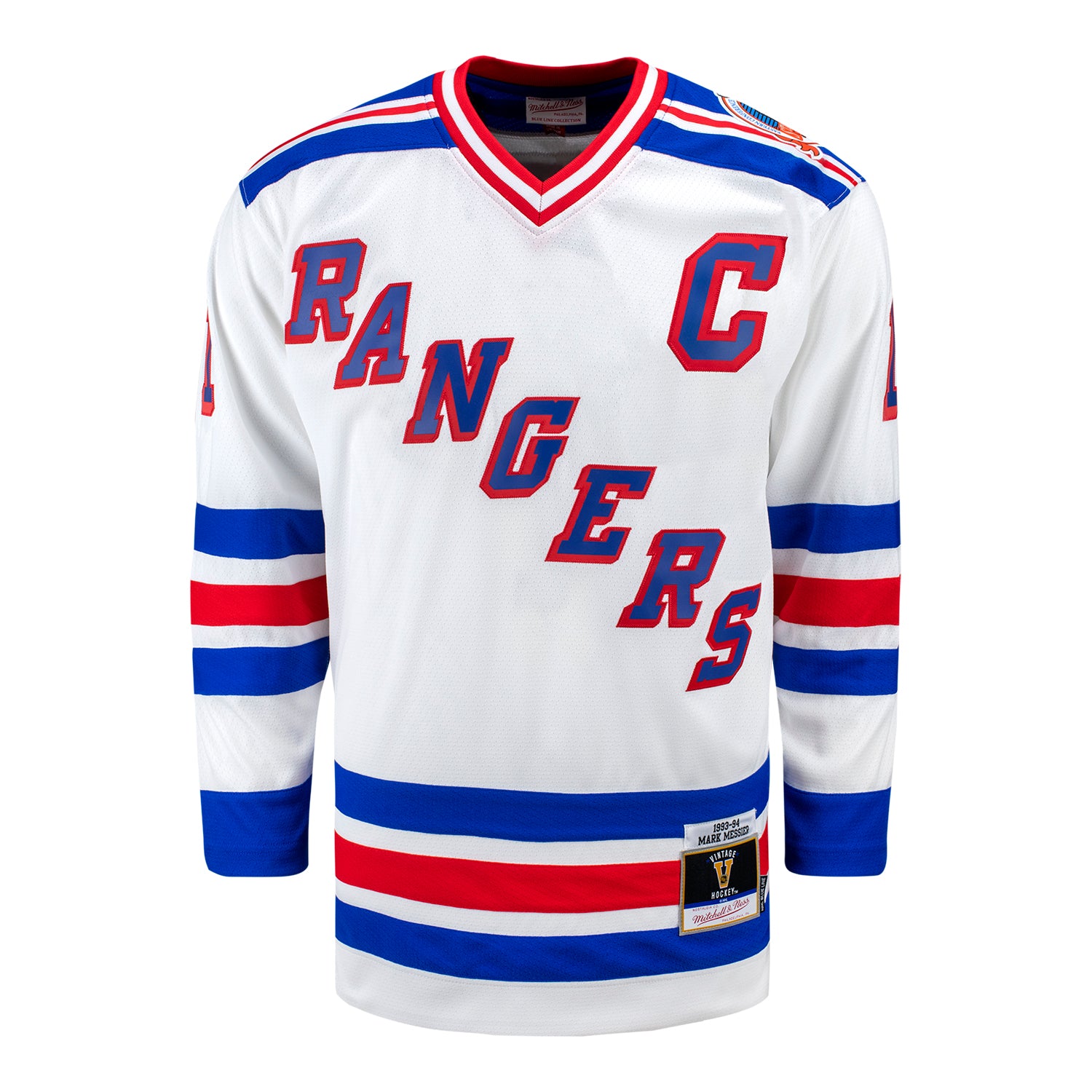 New York Rangers No11 Mark Messier Green Salute to Service Jersey