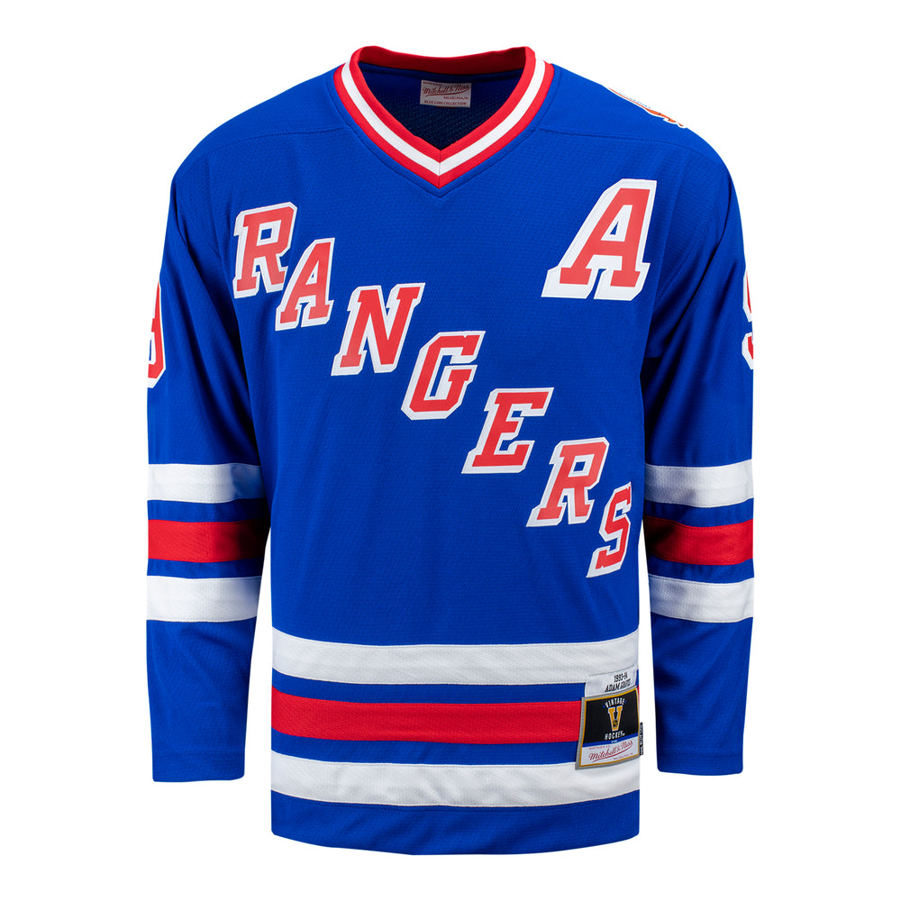 Blue Line Mike Richter New York Rangers 1993 Jersey - Shop Mitchell & Ness  Authentic Jerseys and Replicas Mitchell & Ness Nostalgia Co.