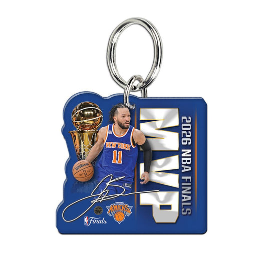 Knicks Brunson MVP Keychain