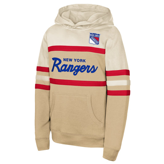 Youth Mitchell & Ness Rangers Head Coach Hoodie