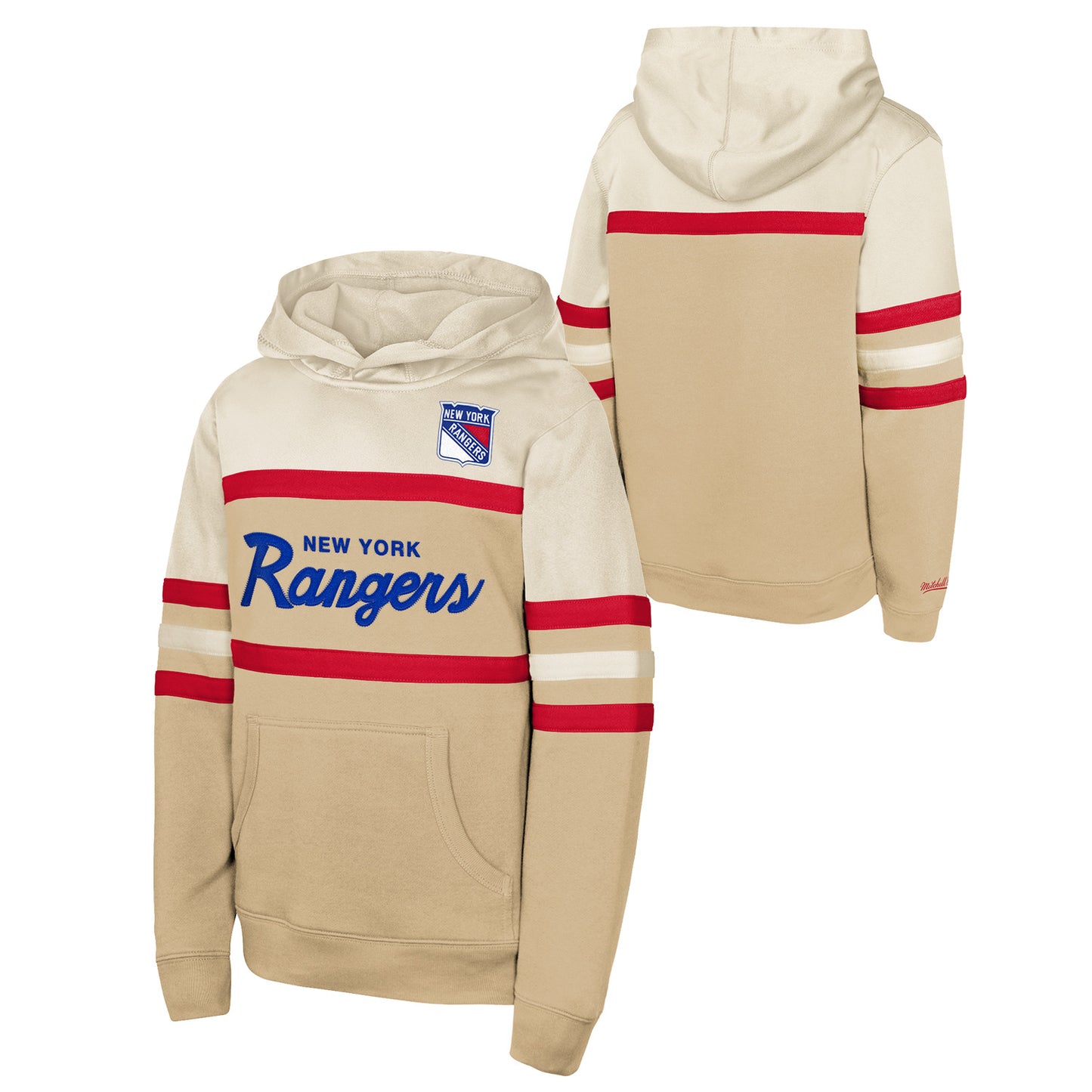 Youth Mitchell & Ness Rangers Head Coach Hoodie