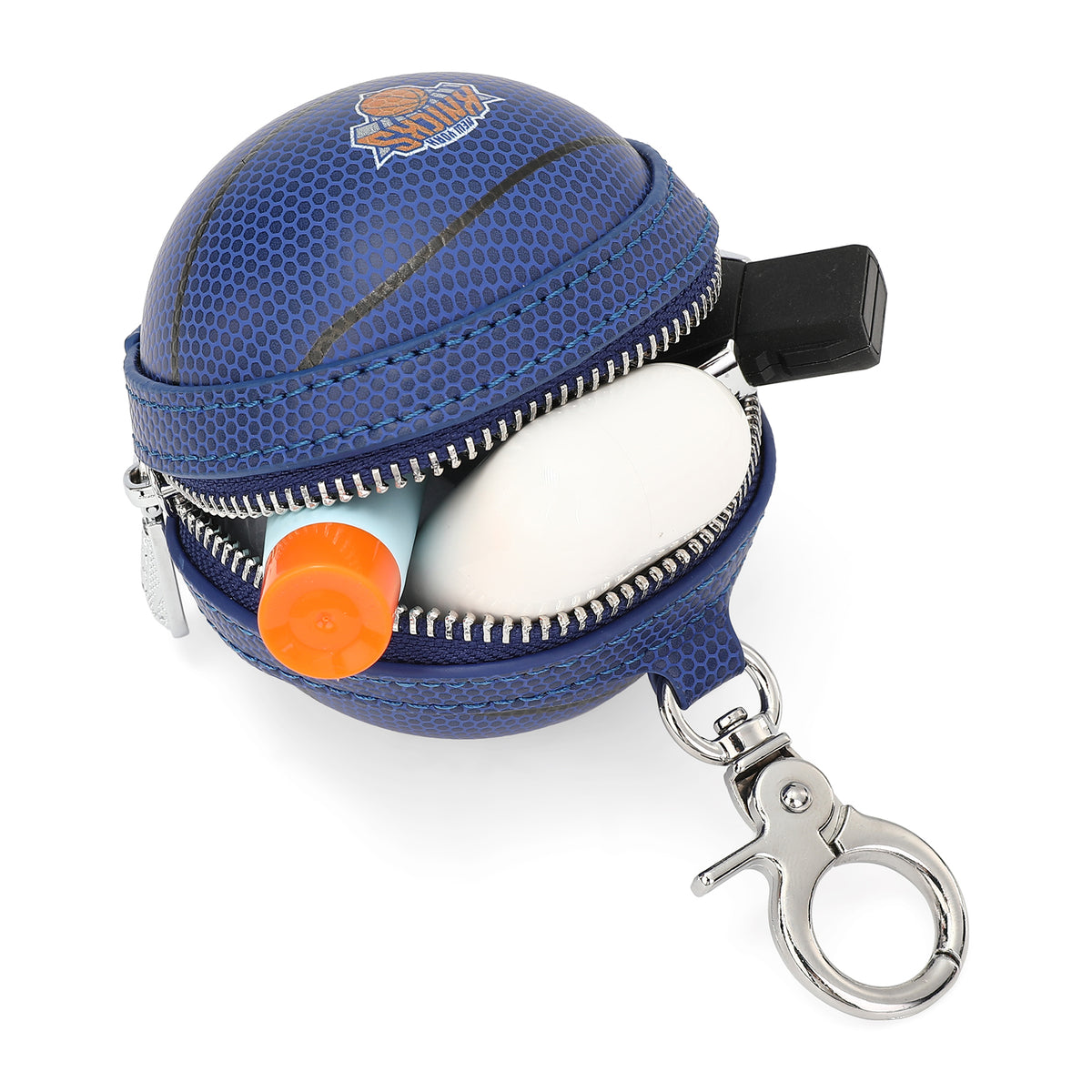 Montana West Knicks Basketball Keychain