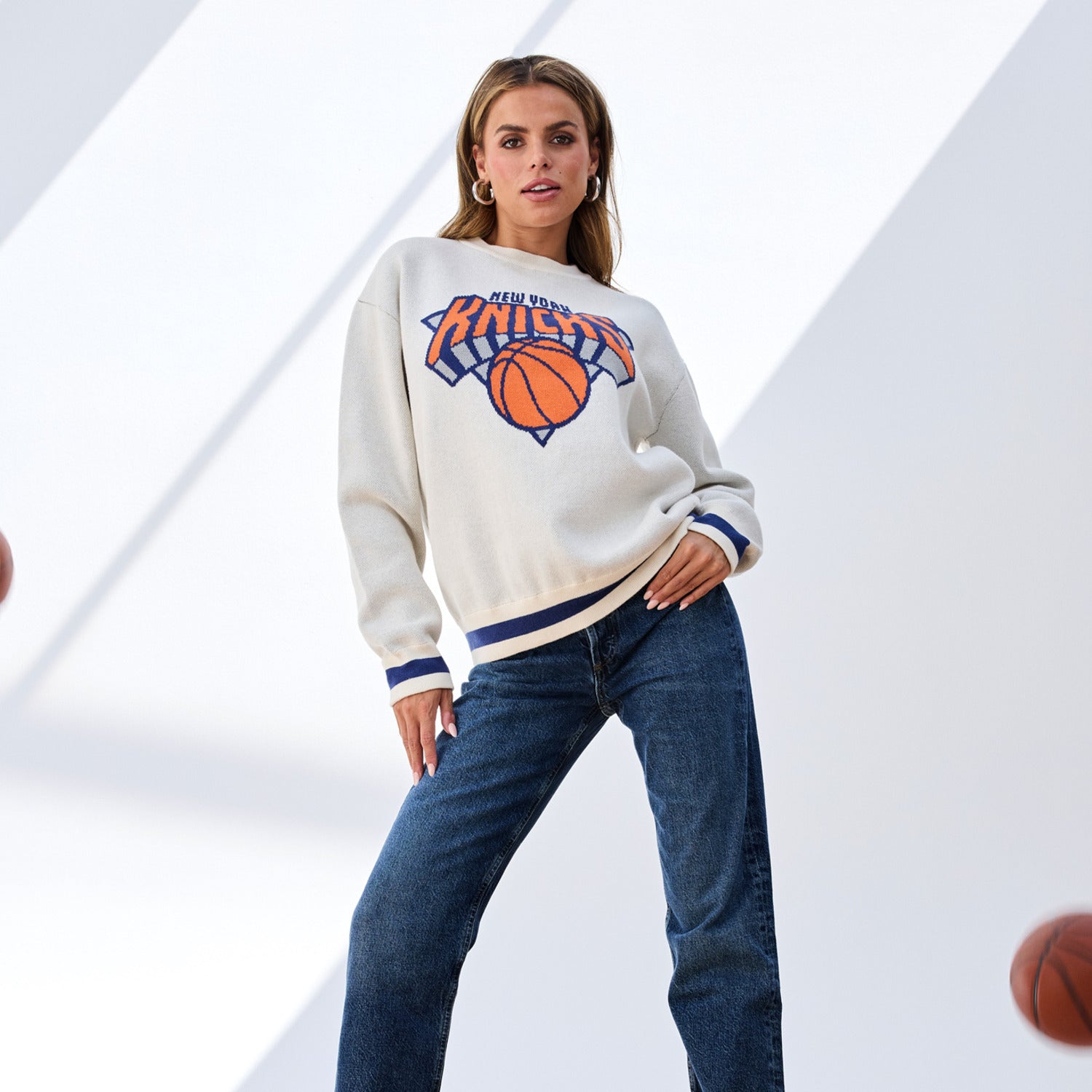 Terez Knicks Sweater Knit Crew – Shop Madison Square Garden