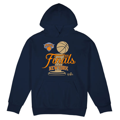 Stadium Essentials Knicks 2026 Finals Cruise Navy Vintage Hoodie