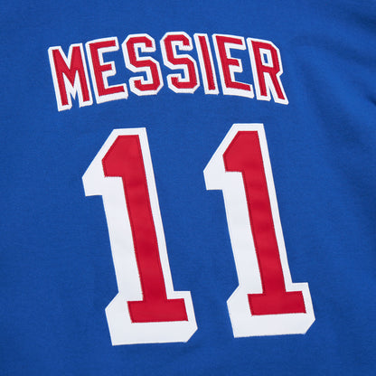 Mitchell & Ness Rangers Mark Messier Name & Number Hoodie