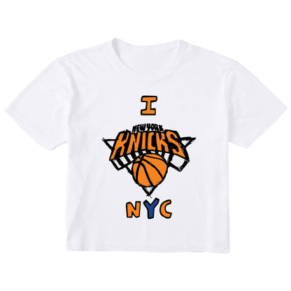 Women's Dannijopro Knicks 26 Champions "I Knicks NYC" Tee