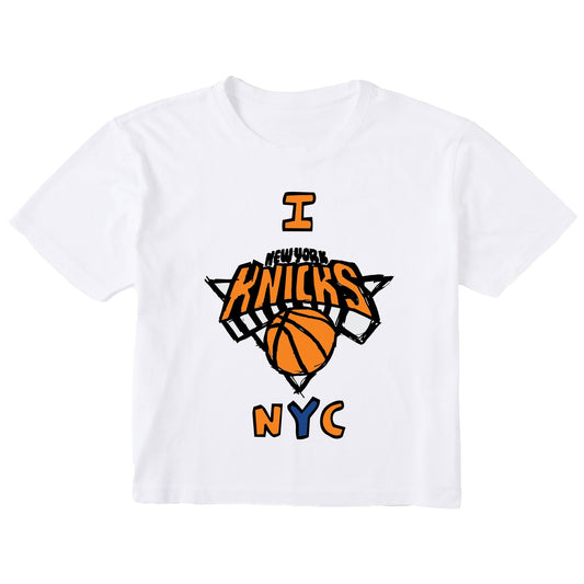 Women's Dannijopro Knicks 26 Champions "I Knicks NYC" Tee
