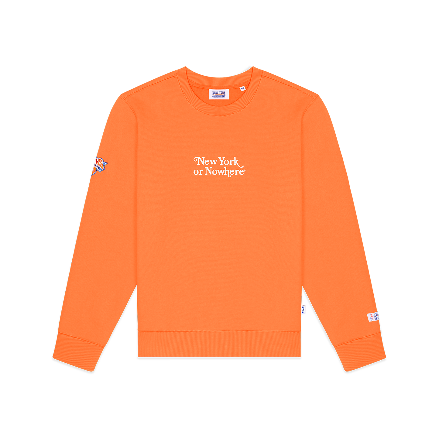NYON x Knicks Orange Motto Unisex Crew