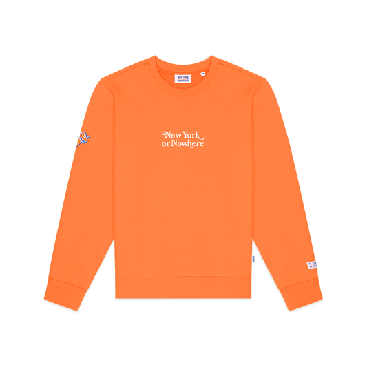 NYON x Knicks Orange Motto Unisex Crew