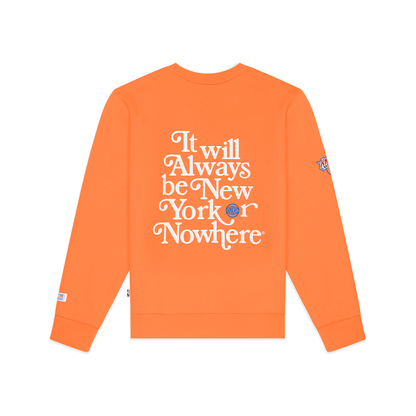 NYON x Knicks Orange Motto Unisex Crew