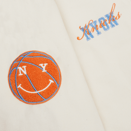 NYON x Knicks Buckets Coaches Jacket - Detail View