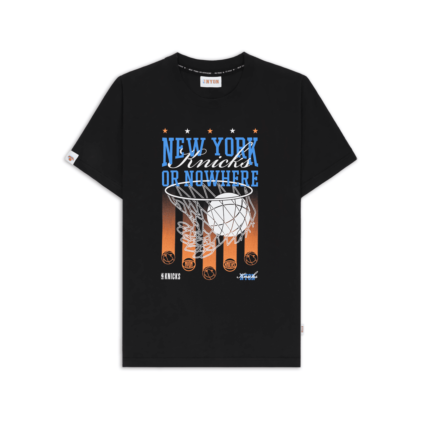NYON x Knicks Buckets Tee - Front View