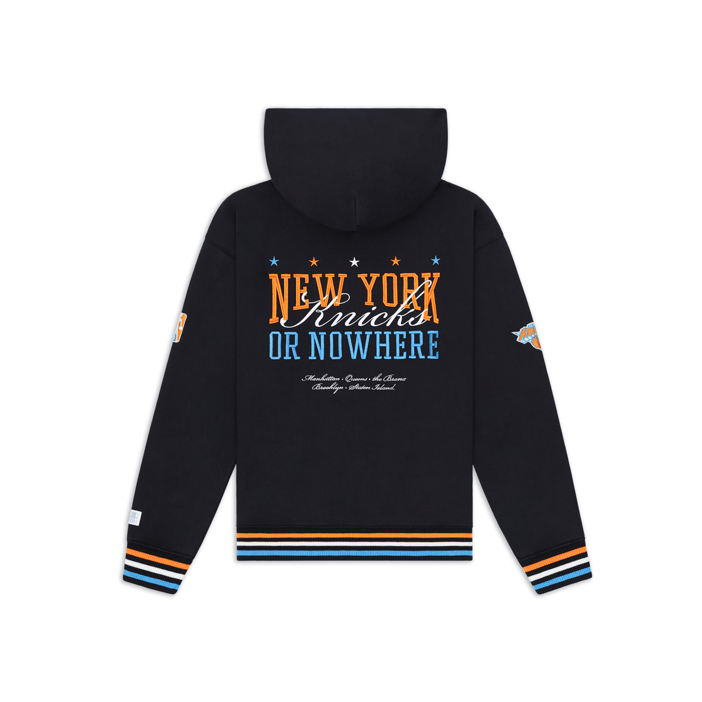 NYON x Knicks Black Crossover Zip Hoodie – Shop Madison NYON x Knicks Black Crossover Zip Hoodie – Shop Madison