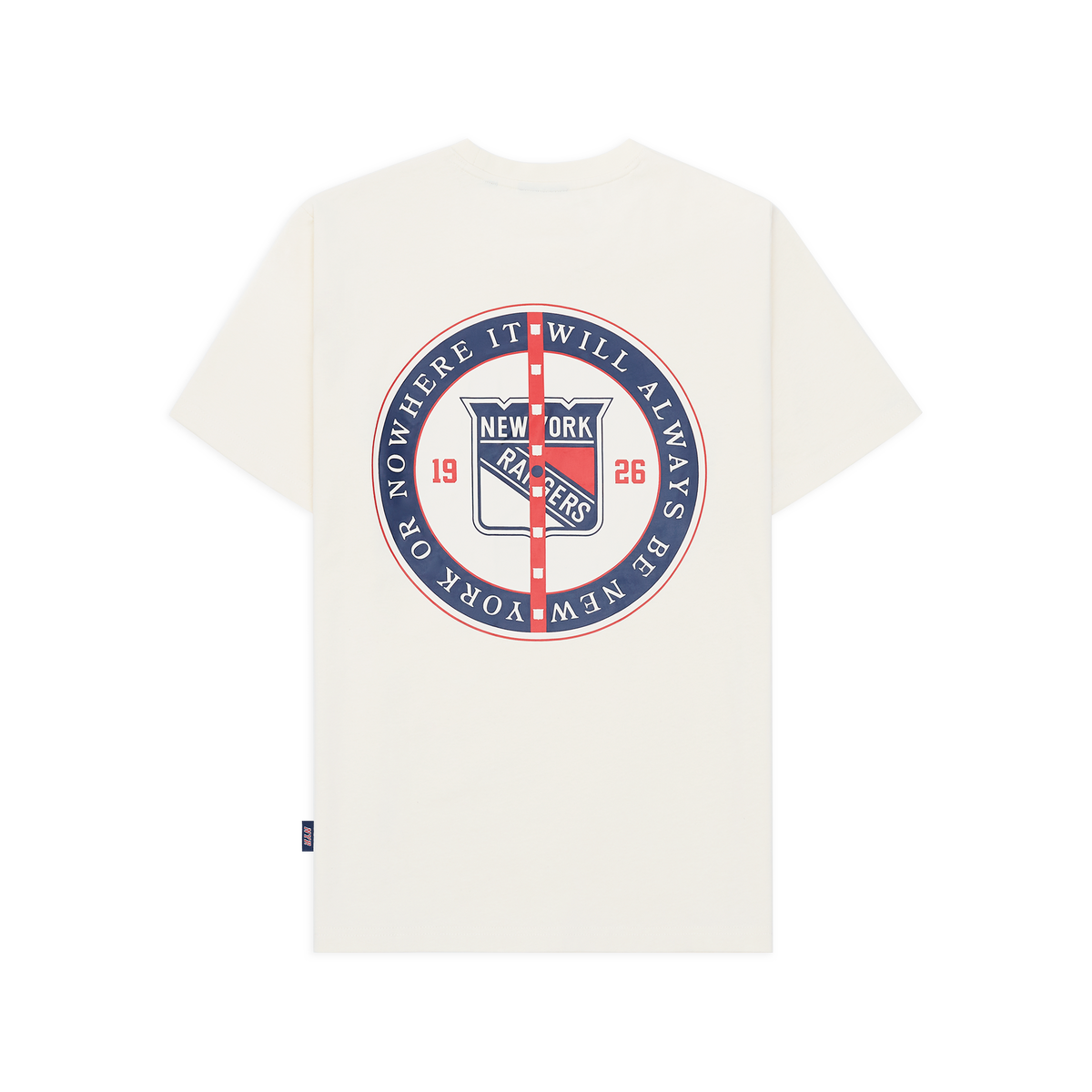 NYON x Rangers Cream Faceoff Tee