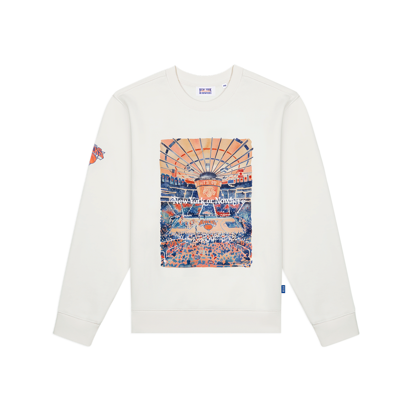 NUMBER (N)INE ノルディック模様 長袖カットソー 4 ジョージ期 NYON x Knicks Gardencolor Unisex Crew – Shop Madison Square Garden
