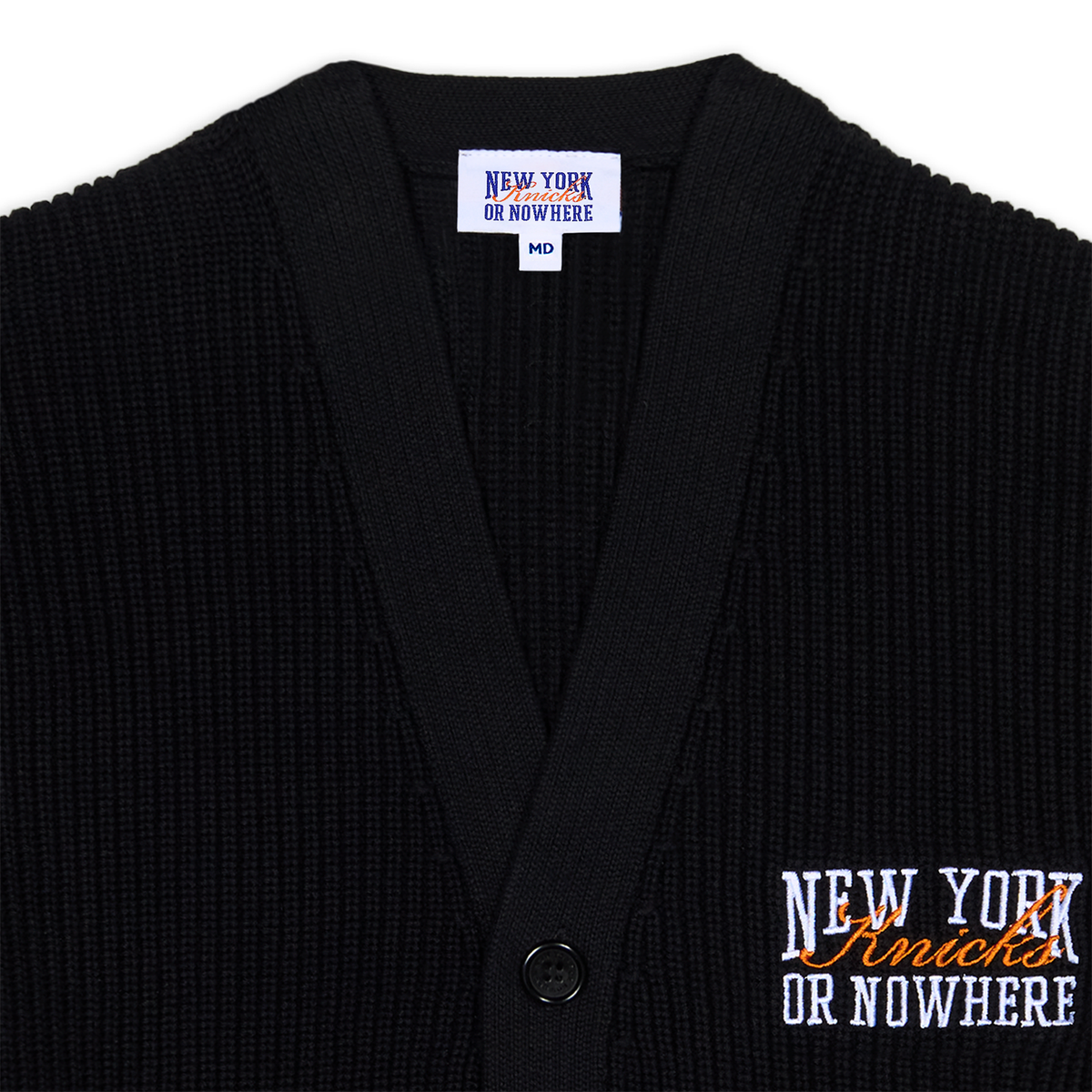 NYON x Knicks Crossover Knit Cardigan – Shop Madison Square Garden NYON x Knicks Crossover Knit Cardigan – Shop Madison Square Garden