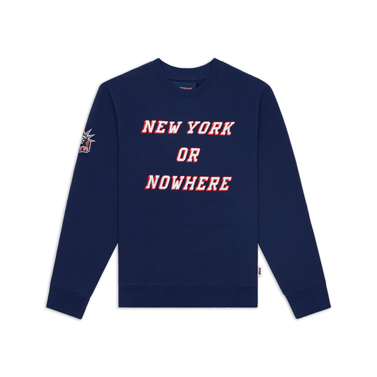 NYON x Rangers Navy Home Team Crewneck