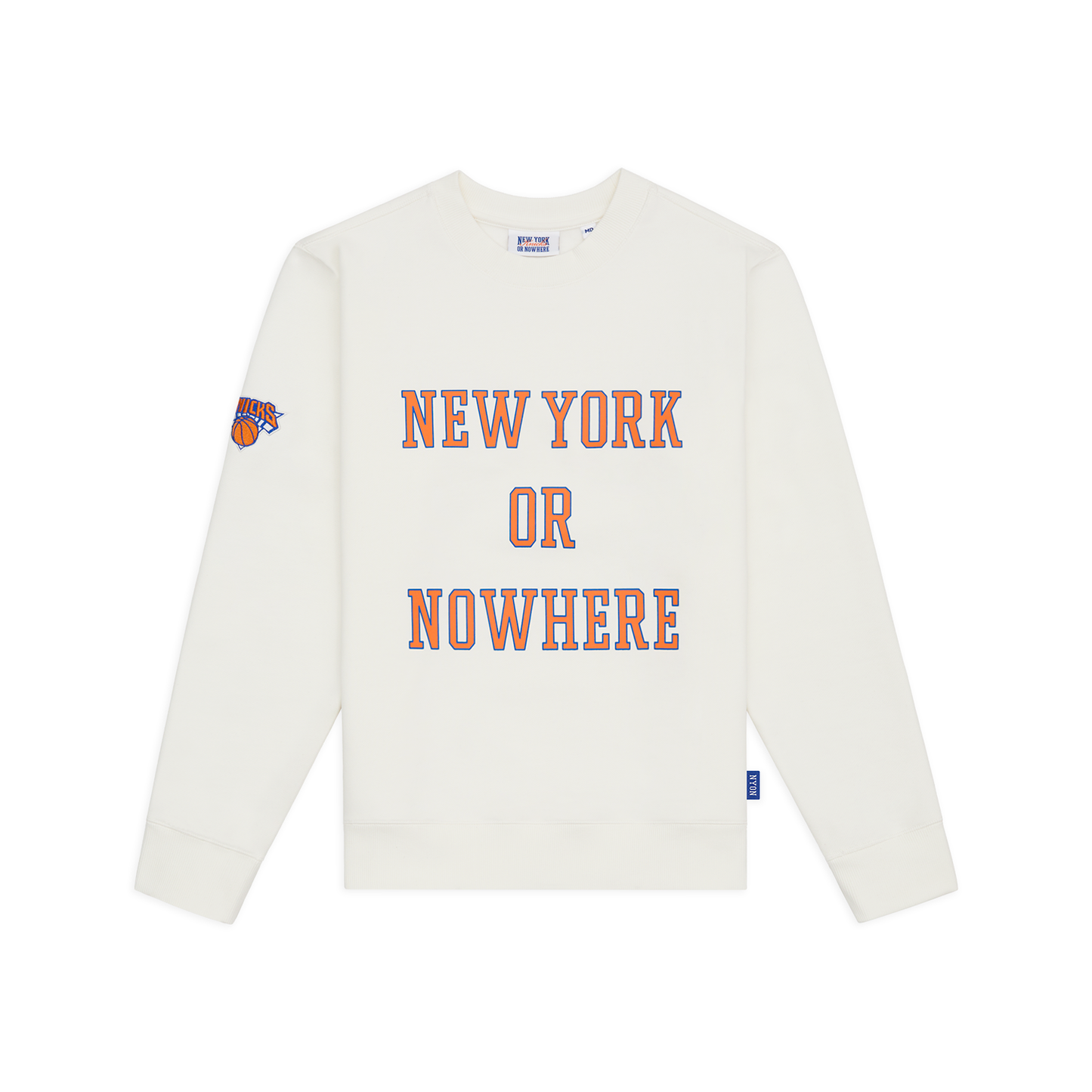 NYON x Knicks Classic Crew Off White