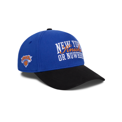 NYON x Knicks Crossover Snapback Royal/Black