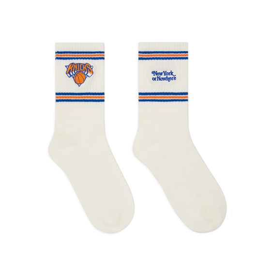 NYON x Knicks Dream Team Crew Socks Cream