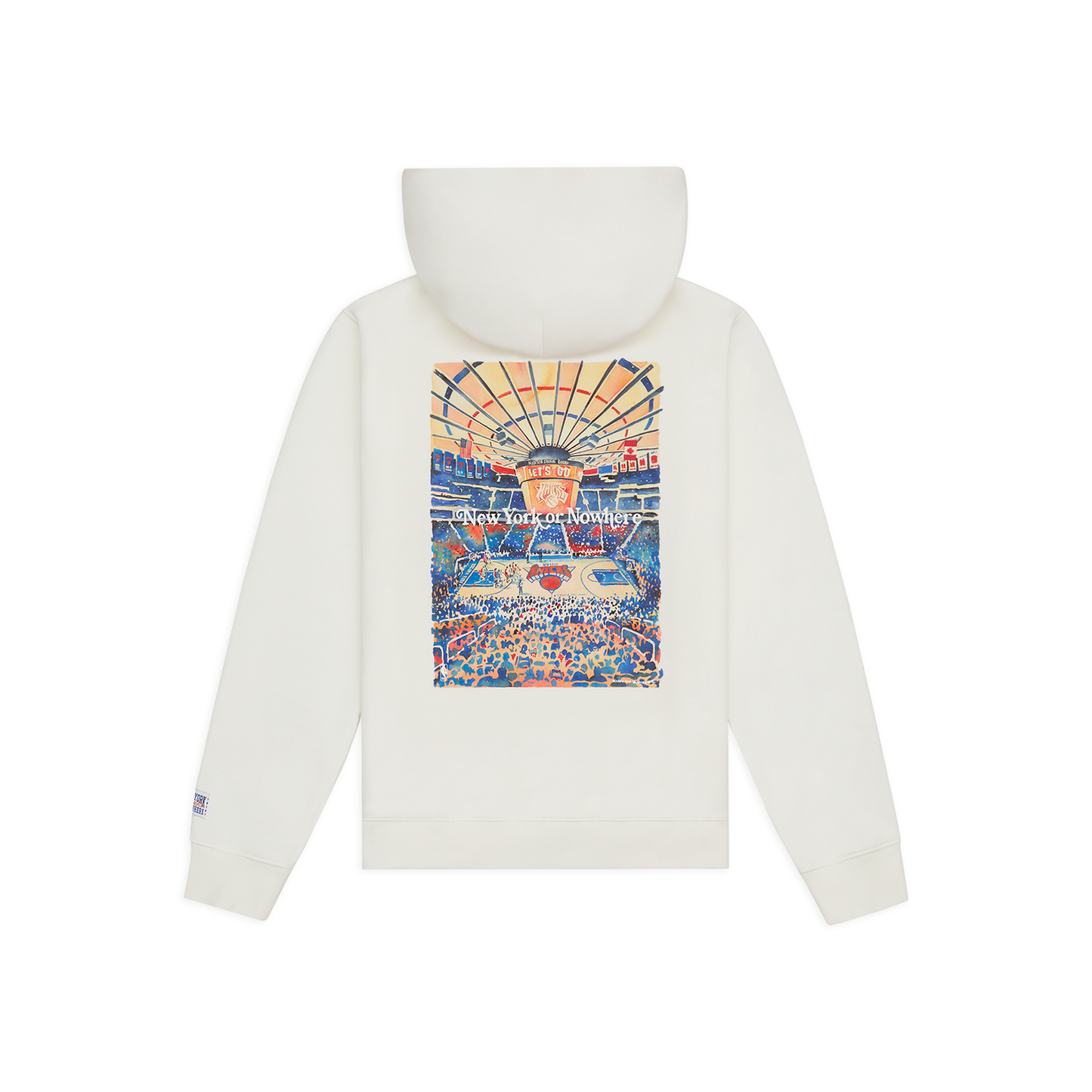 NYON x Knicks Gardencolor Hoodie Off White