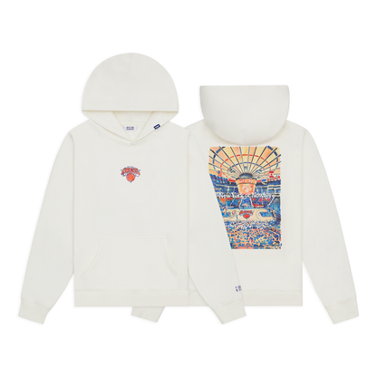 NYON x Knicks Gardencolor Hoodie Off White